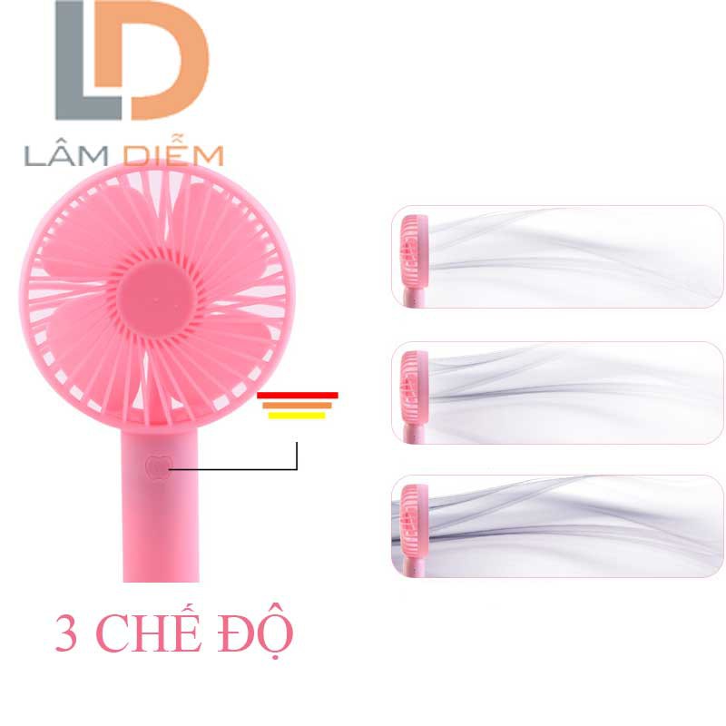 QUẠT MINI SẠC USB CẦM TAY QUẠT ĐỂ BÀN 3 CHẾ ĐỘ SIÊU MÁT N9 | BigBuy360 - bigbuy360.vn