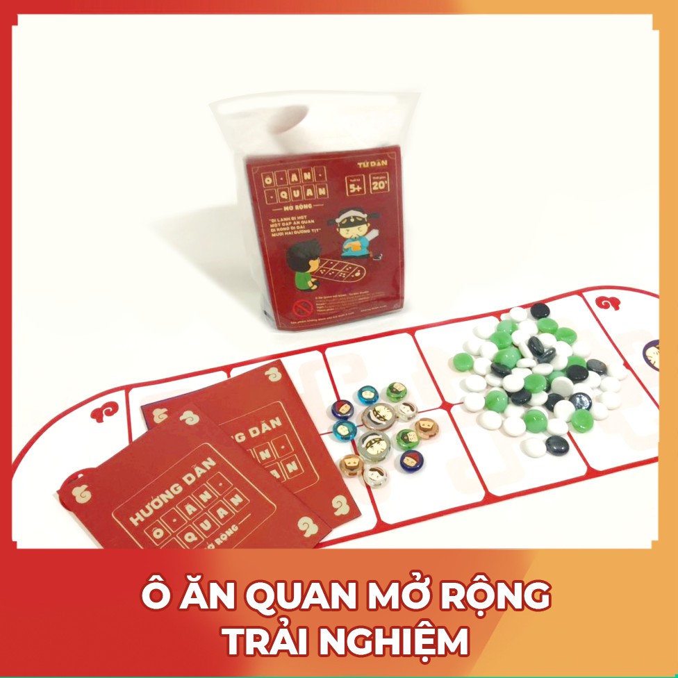 Cờ Ô ăn quan Mở rộng – bộ Trải Nghiệm 2020 - Đồ chơi dân gian trí tuệ