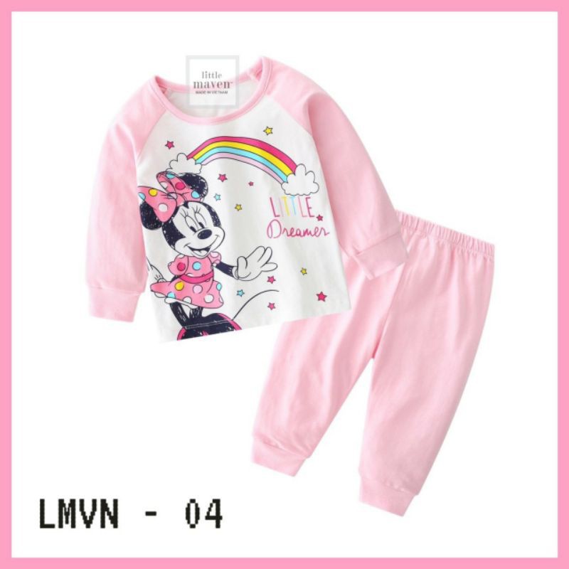 BỘ TAY DÀI MICKEY XUẤT DƯ CHO BÉ