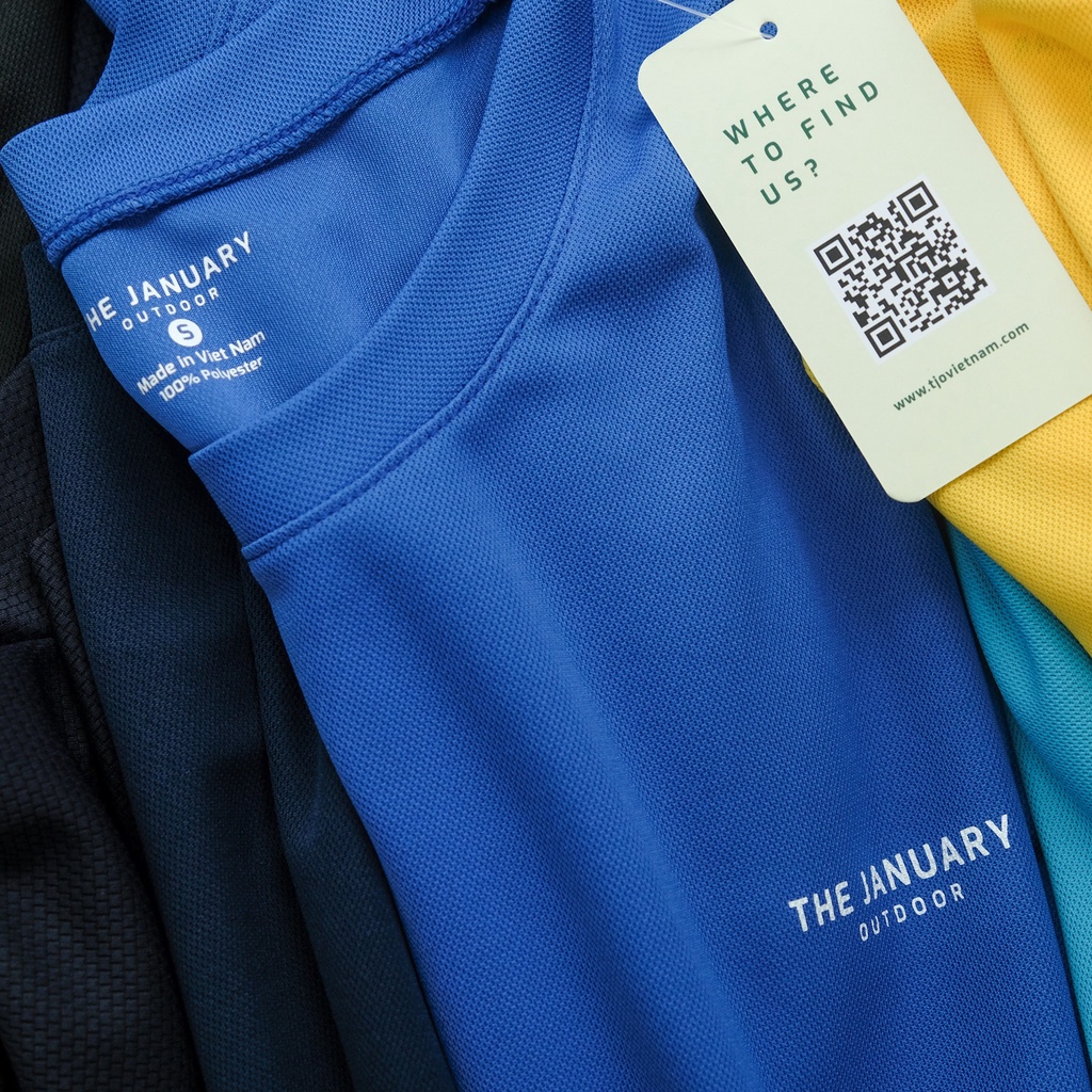 Áo thun dài tay Unisex TJO vải lưới siêu nhỏ giữ nhiệt, thoáng khí - không bức bí | BigBuy360 - bigbuy360.vn