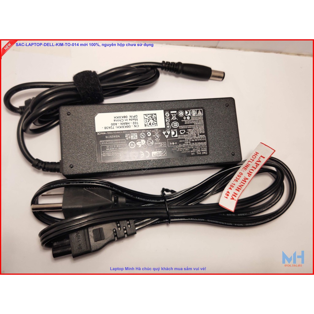Sạc laptop Dell Latitude D500 D505 D510 D520 D530 D600 D610 D420 D430 M4300 M65 D410 640M loại zin tặng kèm dây nguồn
