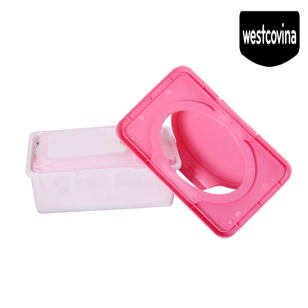 [Hot]☀ Hộp 80 Khăn Giấy Ướt Chống Bụi Bẩn Thiết Kế Đơn Giản Tiện Dụng Cho Gia Đình