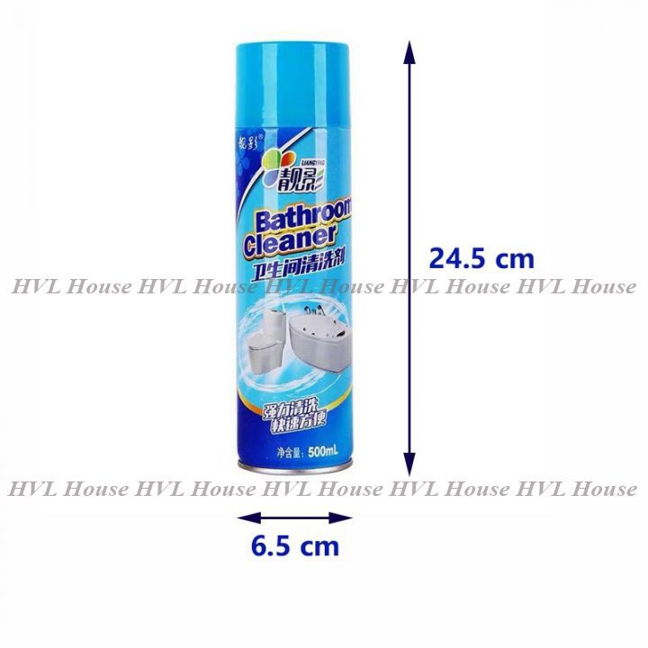 Chai xịt vệ sinh, phòng tắm bọt tuyết Bathroom Cleaner -  LOKING