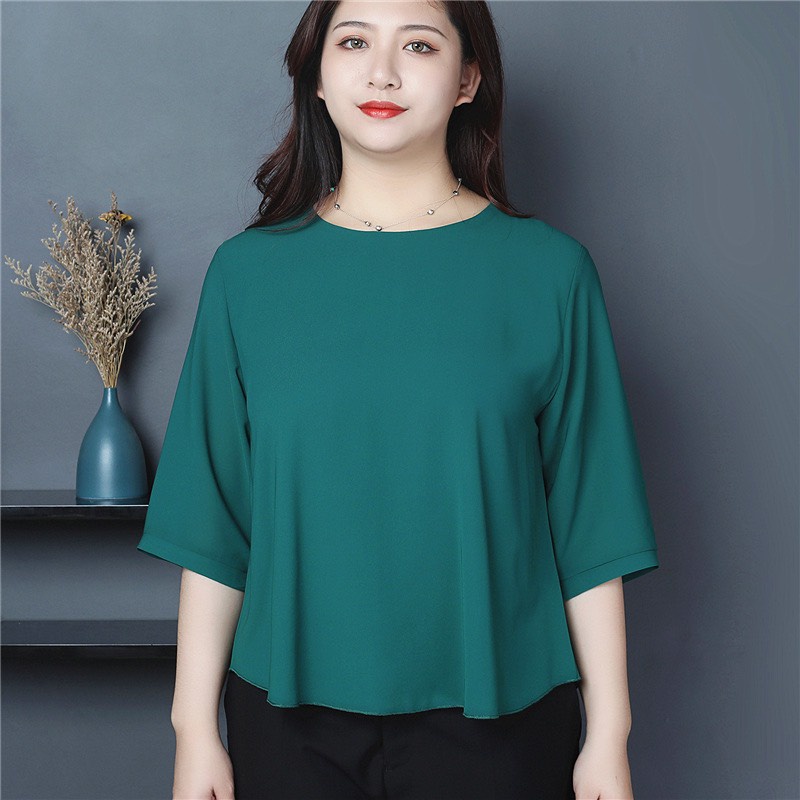 Áo lụa nữ tay lỡ thời trang nữ Moonlight phong cách thanh lịch đơn giản sang trọng chất liệu lụa mango A20
