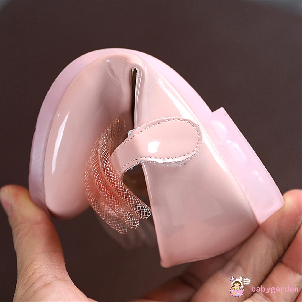 Giày Búp Bê Đế Mềm Màu Trơn Thắt Nơ Xinh Xắn Cho Bé Gái Đen