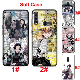 Ốp ĐiệN ThoạI HọA TiếT Kimetsu no Yaiba Cho Xiaomi Redmi 9 9A 9C 9T K20 K30 K40 Pro