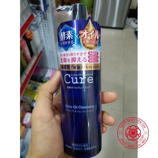 Dầu tẩy trang Cure Extra Oil Cleansing 200ml Nhật bản