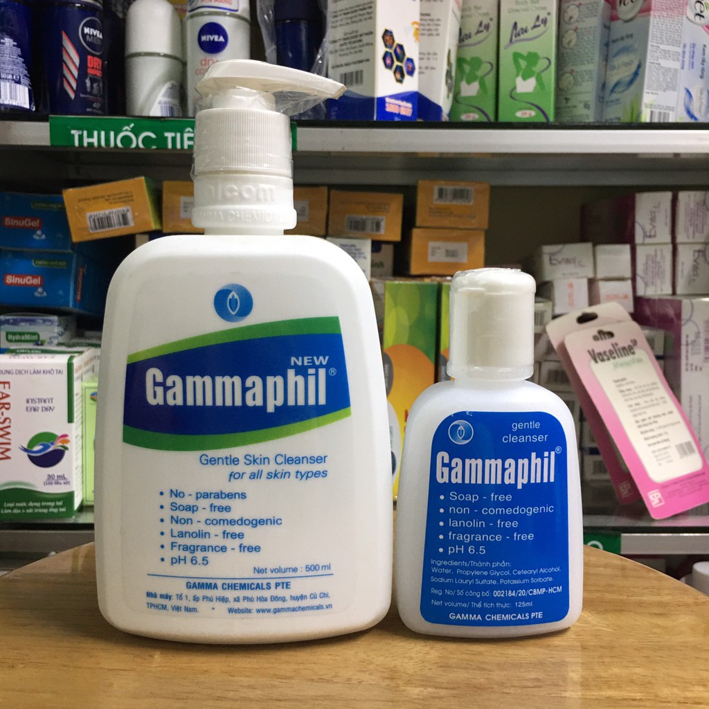 Sữa rửa mặt Gamaphil Gammaphil 500ml , 125ml