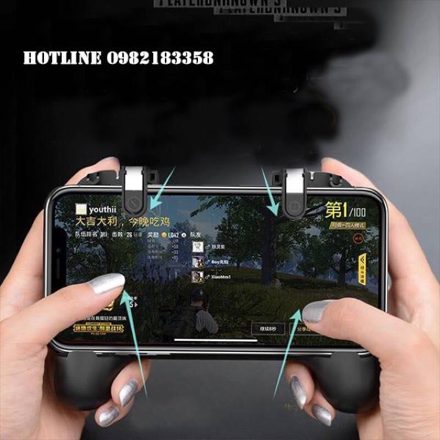 Tay cầm tản nhiệt pubg