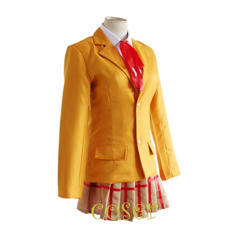 Bộ đồ hóa trang nhân vật KURIHARA MARI trong truyện Prison school gồm áo khoác và chân váy