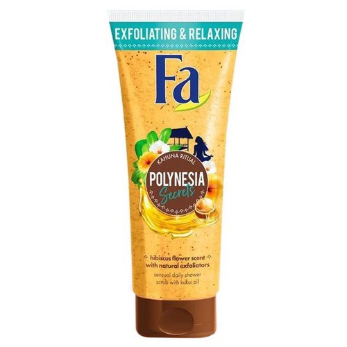 SỮA TẮM FA TẨY DA CHẾT POLYNESIA 200ML - HÀNG CHÂU ÂU
