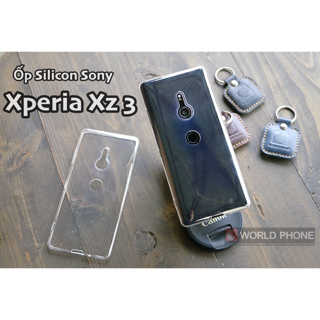 Ốp Lưng Sony Xz3 Silicon, Ốp trong dẻo SONY Xz3