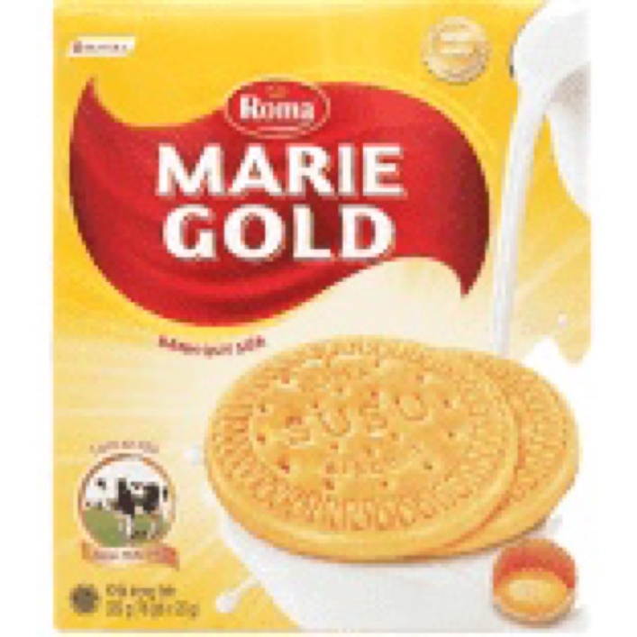 Bánh Merie Gold hộp 320 gam( 16 gói•20g)