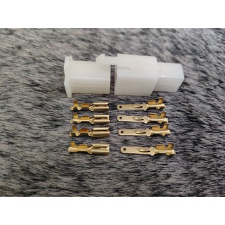 Bộ giắc nhựa 4 lỗ 4p-2.8 - at37