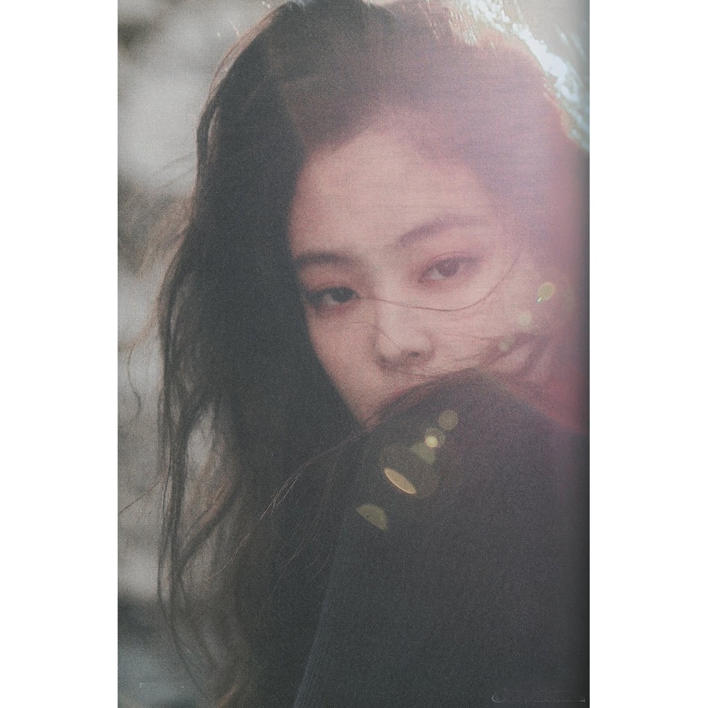 Váy dài đen len tăm tay dài gân Jennie