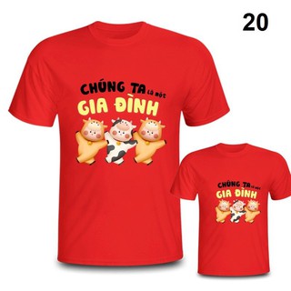 Áo thun tết mừng xuân tân sửu 2021 áo đỏ đủ mẫu hot nhất xuân 2021 - AOLUA