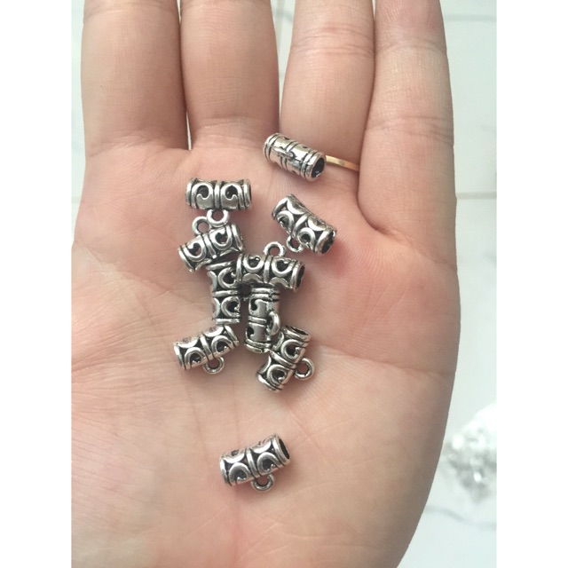 10 ống hoạ tiết xi bạc