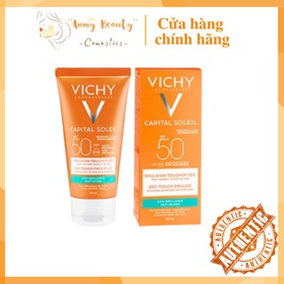 Kem Chống Nắng Vichy Capital Soleil SPF 50+ Da Dầu Và Da Hỗ Hợp 50ml