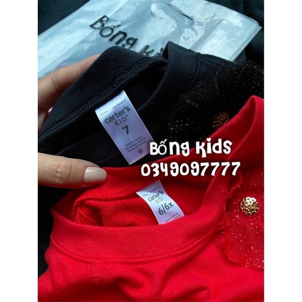 Váy Nỉ Tutu Bé Gái Đính Hoa C@rters