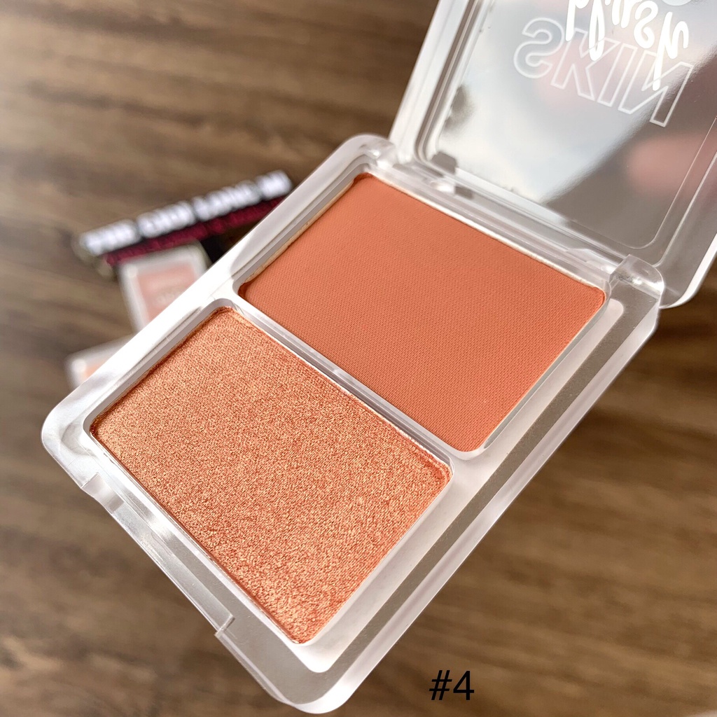 SKIN BLUSH DUO MÁ HỒNG 2 Ô MEILINDA