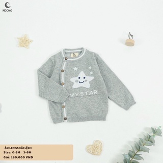 áo len sơ sinh Moon (0-6M)