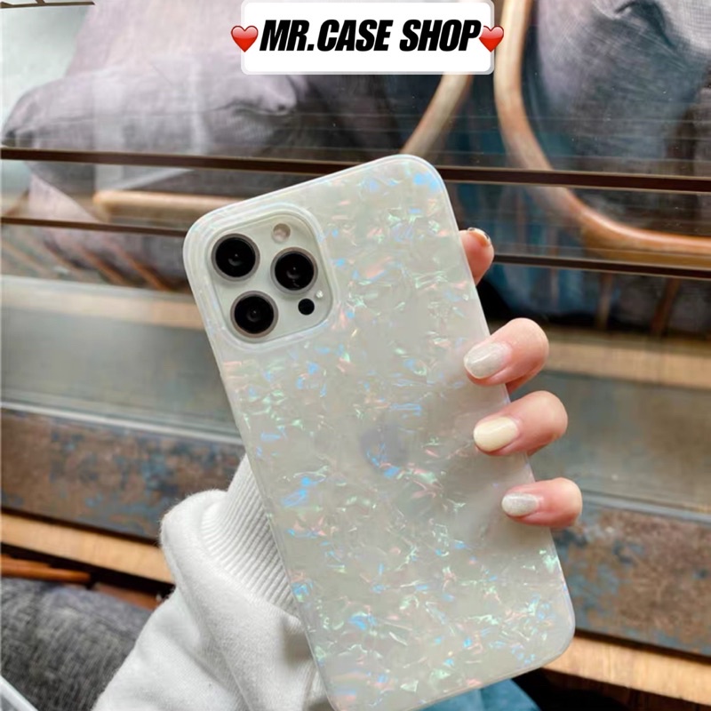 Ốp Lưng Điện Thoại iPhone Ốp Dẻo Vừa Hoạ Tiết Xà Cừ Cho iPhone Xsmax 11Promax 12Promax 13promax