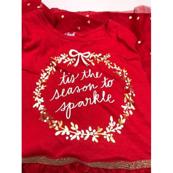 Đầm tay dài bé gái Cat & Jack 16_50kg