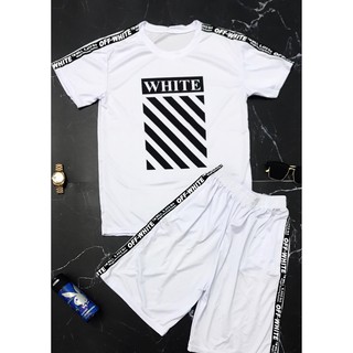 Áo thun_bộ hè thời trang nam off white trắng