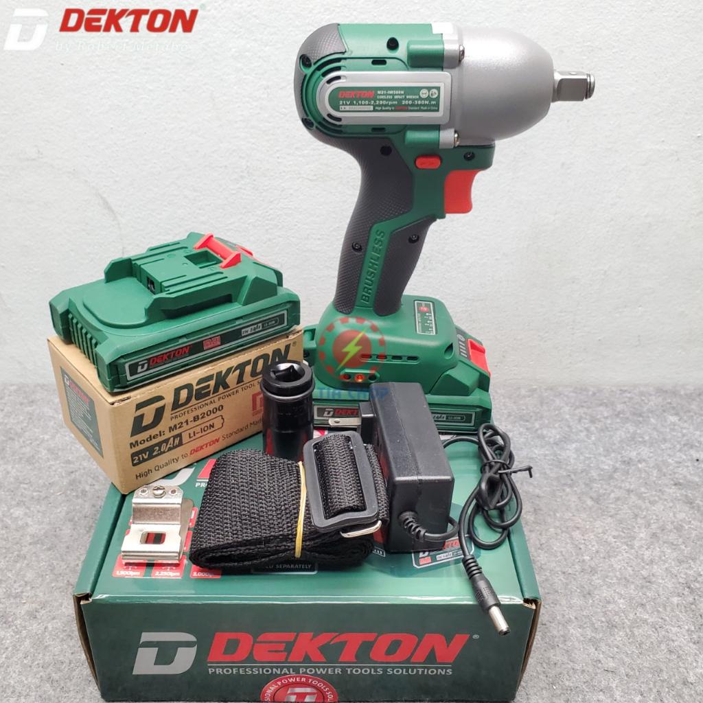 Máy Siết Bulong Dekton  2IN1 Eco Series / 380Nm / M21-IW380N / Motor Brushless / Chân Pin Phổ Thông