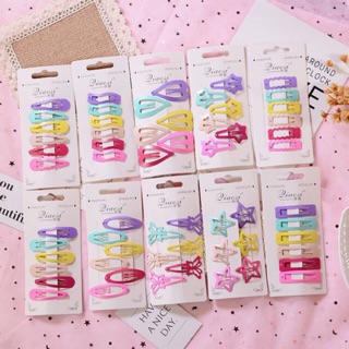 Kẹp tóc mái Hàn Quốc (set 6) siêu cute