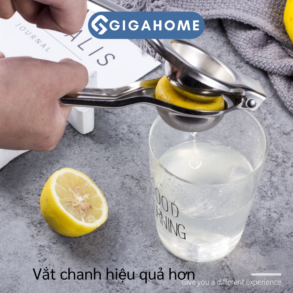 Dụng Cụ Ép Vắt Lấy Nước Cốt Chanh GIGAHOME Bằng Inox 304 Tiện Lợi, Nhanh Chóng 3170
