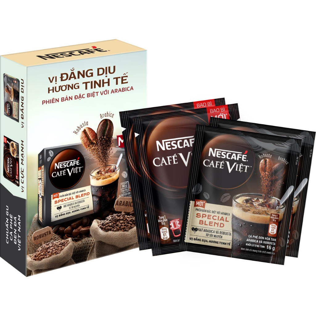 [Gro Gift] - Mẫu dùng thử Nescafe CFV &amp; CFV Special blend NESCAFE