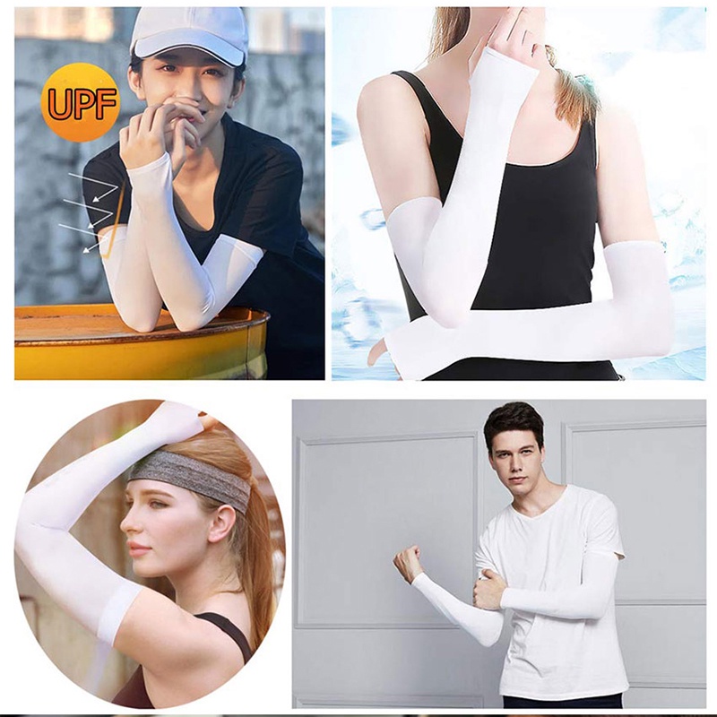 Đôi găng tay lụa băng chống nắng, găng tay lụa băng chất lượng cao, bao tay chơi thể thao ngoài trời, đi xe máy