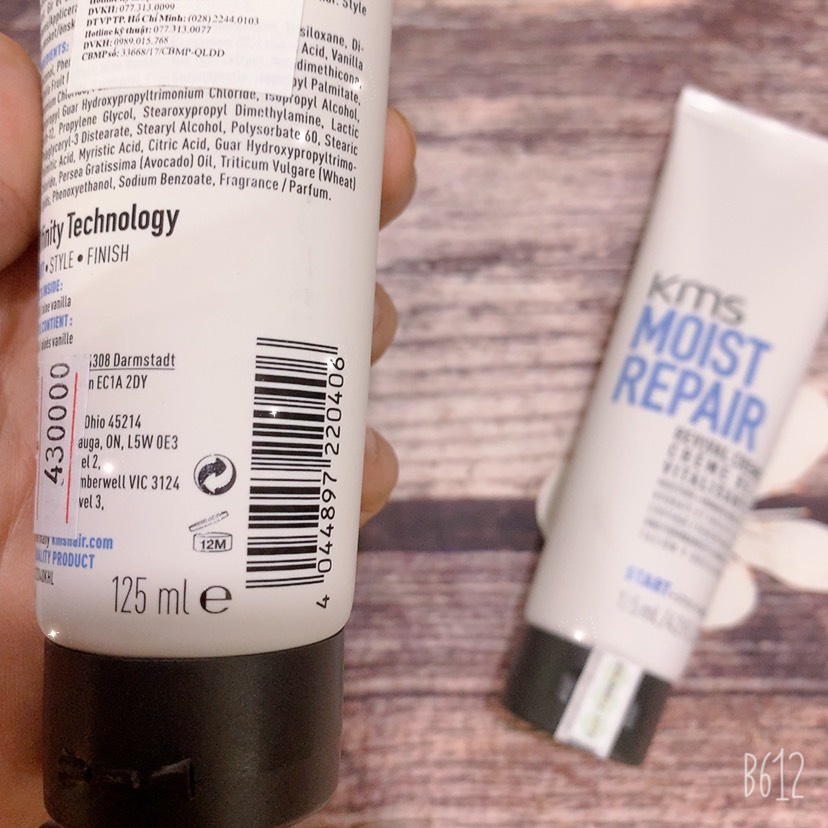 Kem dưỡng tóc hoặc kem xả khô KMS Goldwell Moist Repair Revival CREME 125ml