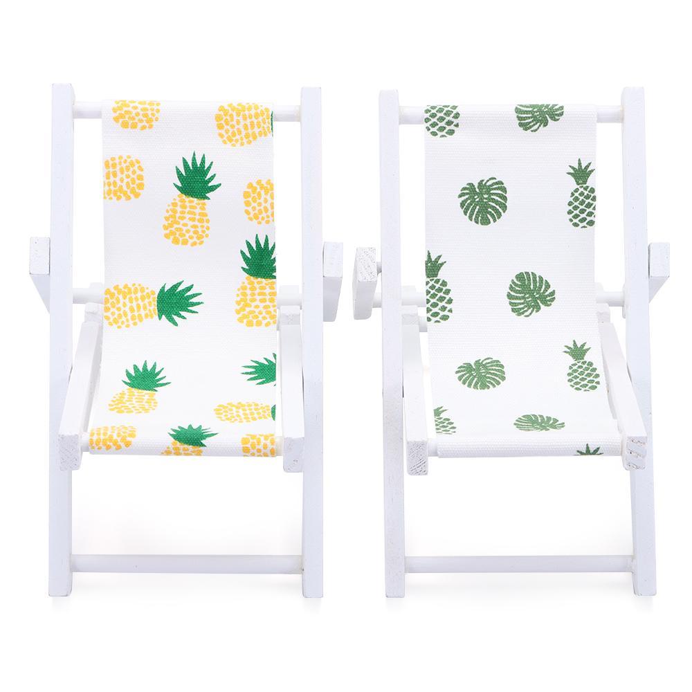 LAYOR1 Mô Hình Ghế Bãi Biển Mini Tỉ Lệ 1: 12 Trang Trí Nhà Búp Bê