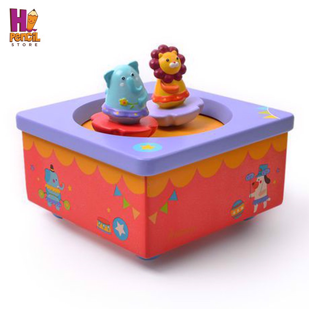 Hộp Nhạc Gỗ Musical Box Mideer - Đồ Chơi Âm Thanh Êm Dịu Giúp Bé Phát Triển Trí Não