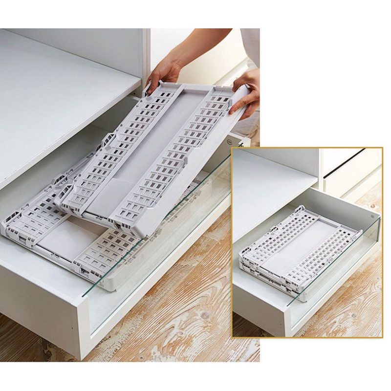 Kệ đựng vật dụng có thể xếp tầng gấp gọn T2034,,,