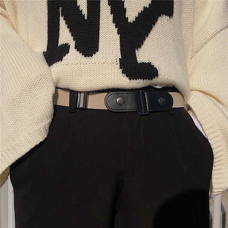 Thắt Lưng Co Giãn Thiết Kế Đơn Giản 18146 Dễ Phối Đồ Dành Cho Nam Và Nữ