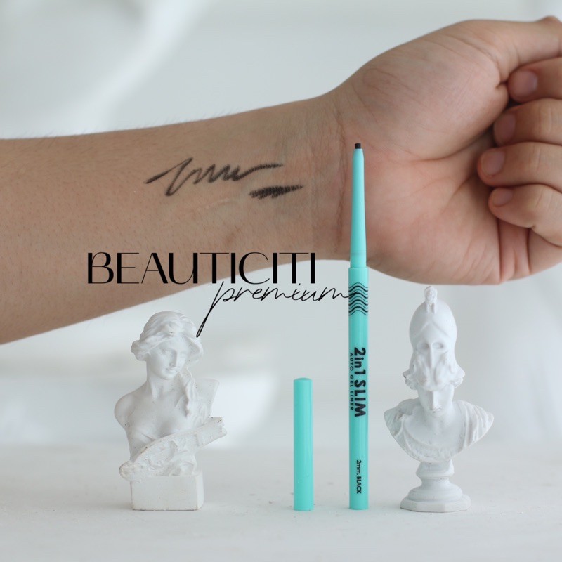 BÚT KẺ MẮT SLIM AUTO GEL LINER THÁI 2 IN 1 ZER ZEA