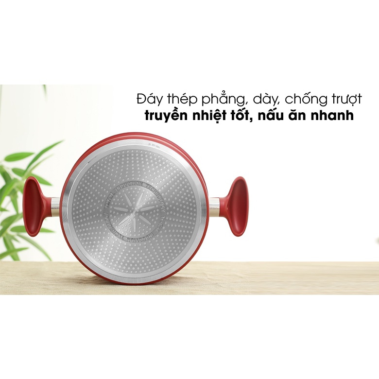 Nồi chống dính đáy từ Tefal So Chef G1354595 22cm - Hàng chính hãng- Bảo Hành Toàn Quốc