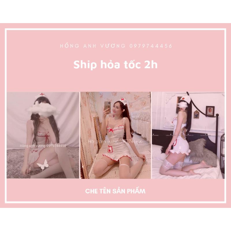 C05 váy ngủ cosplay y tá bác sĩ sexy gợi cảm clip thật | BigBuy360 - bigbuy360.vn