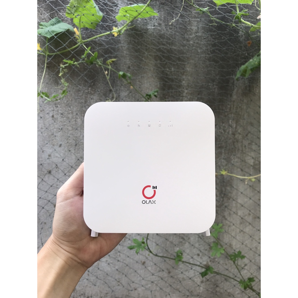 Bộ phát wifi 4G Olax Ax6 Pro B cắm điện ( có kèm Pin sạc sử dụng 12 tiếng) pin 4000MAH