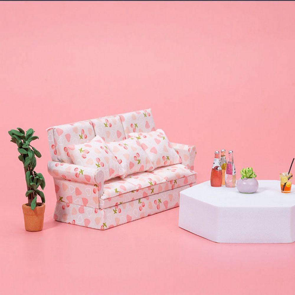 Ghế Sofa Mềm Mini Tỉ Lệ 1: 12 Trang Trí Nhà Búp Bê