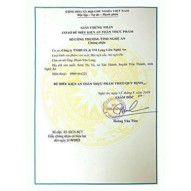 Bột Ngũ cốc mầm đậu nành Long Liên 500gr | BigBuy360 - bigbuy360.vn