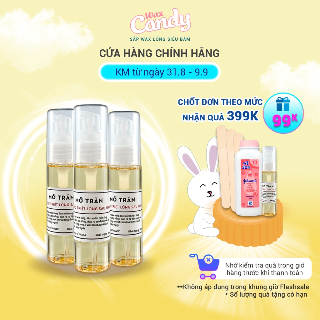 Mỡ trăn dưỡng da làm chậm quá trình mọc lại lông triệt lông 30ml