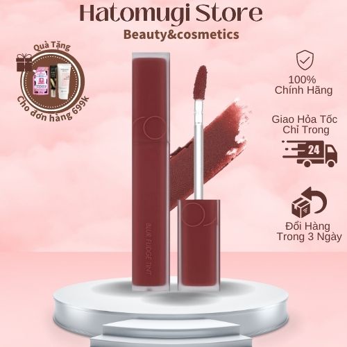 Son romand (New_Auth) Son Kem Siêu Lì, Lên Màu Chuẩn, Mịn Môi Hàn Quốc Romand Blur Fudge Tint 5g