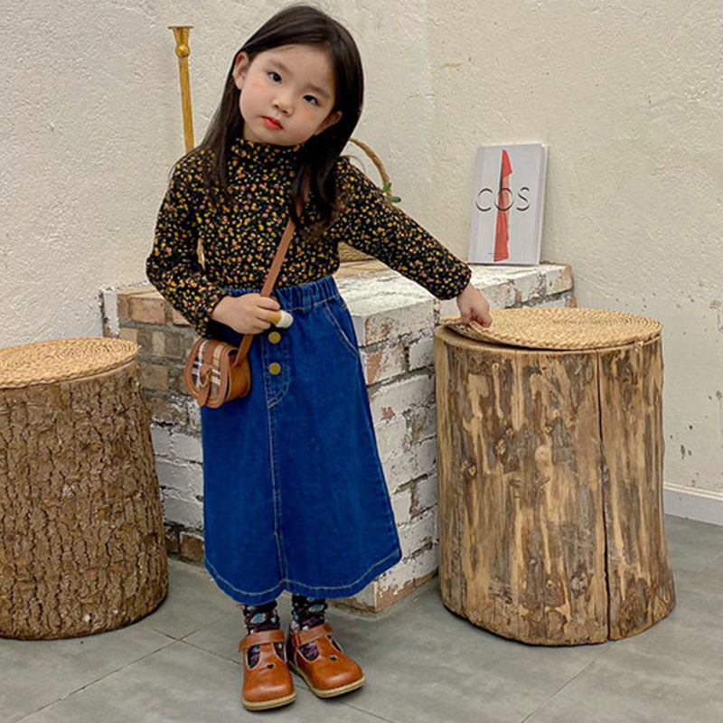 Túi đeo chéo họa tiết caro phong cách Hàn Quốc cổ điển thời trang cho bé gái