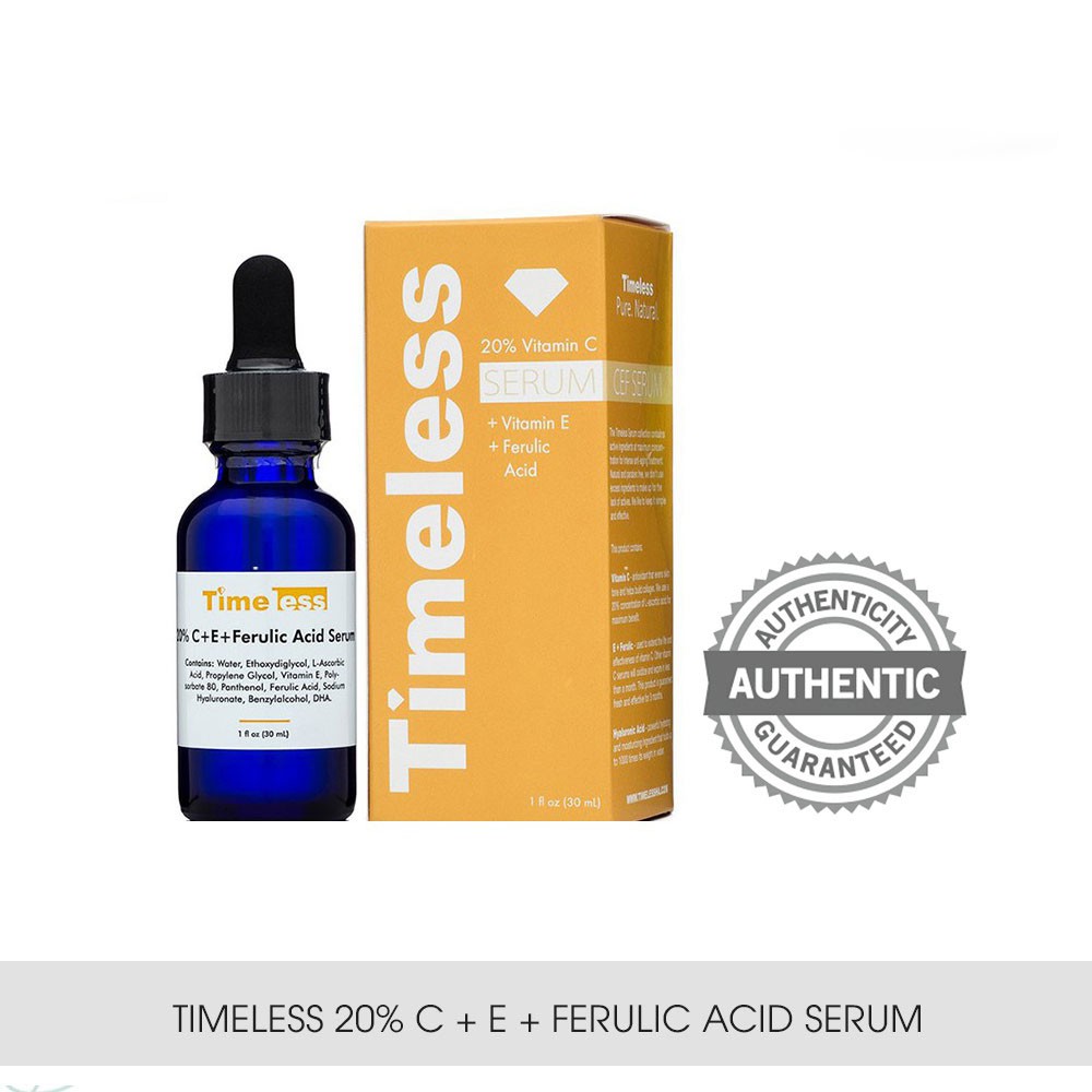 Tinh chất Timeless 20% Vitamin C + E Ferulic Acid Serum 30ml