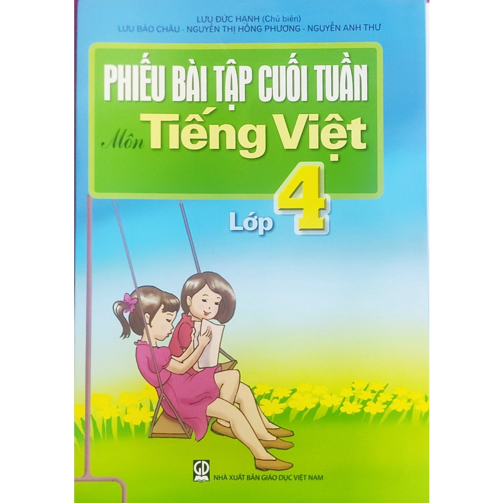 Sách - Phiếu bài tập cuối tuần môn Tiếng Việt lớp 4