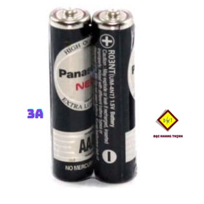 Pin panasonic 2a 3a chính hãng Cấp pin Panasonic 2A 3A CAM KẾT CHÍNH HÃNG